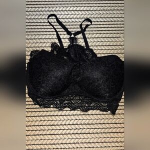 Elegant Black Lace Bralette